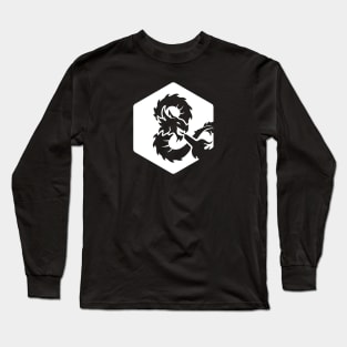 D20 Dragon Long Sleeve T-Shirt